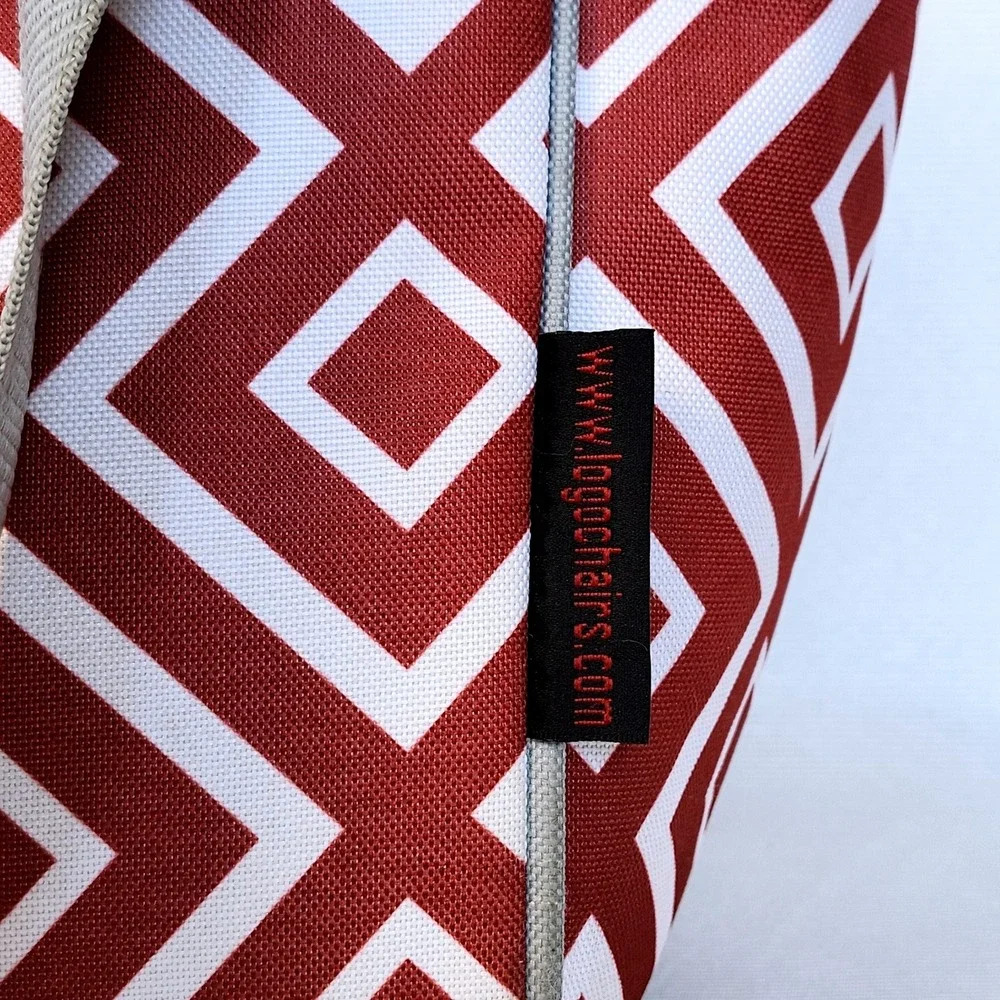 Iowa‎ State Cyclones Lunch Tote Bag Maroon White Diamond Pattern Insulated Zip